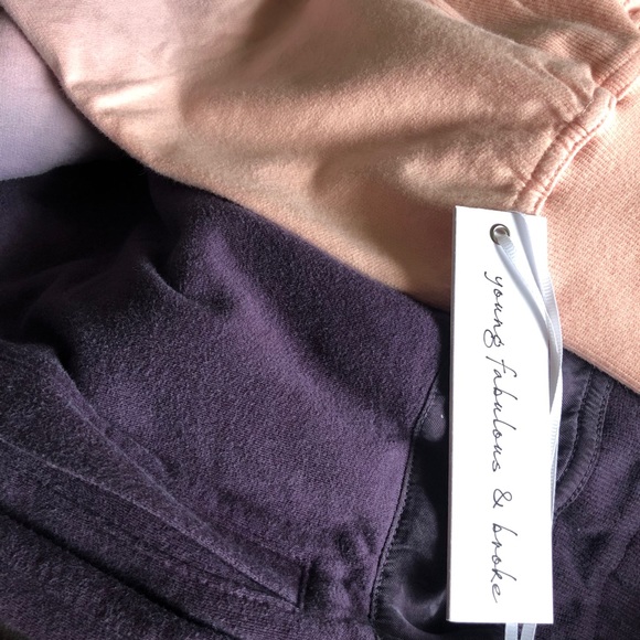 Young Fabulous & Broke ombré joggers - Picture 3 of 3